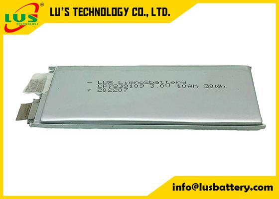 Batterie Li-MnO2 7839109 3v 10000mah primaire de CP7839109 3.0V pour le capteur de Rfid Iot