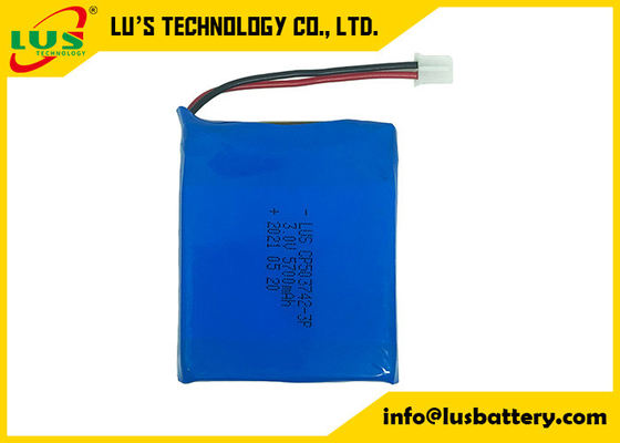 3 batterie ultra mince d'Ion Battery 5700mah CP503740 de lithium de poche de volt CP503742