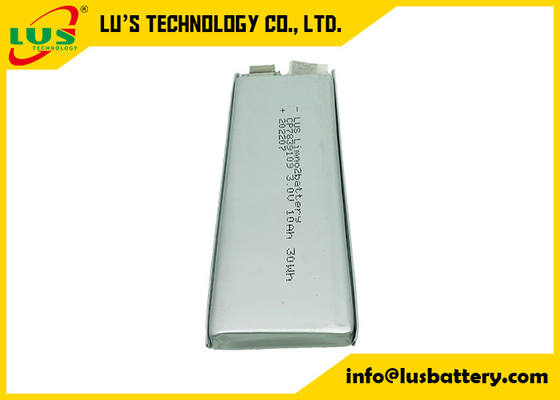 Batterie des cellules 3V 10000mAh CP8040112 Li MnO2 de poche du lithium CP7839109