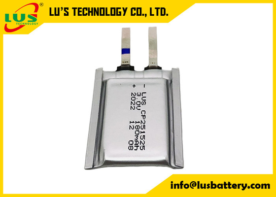 CP251525 Piles au lithium primaires non rechargeables 3V Cellule ultrafinne LiMnO2 cellule en poche 251525