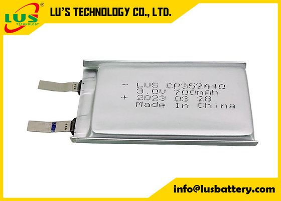 CP352440 Pouch batterie au lithium manganèse 3v 700mAh Soft Pack batterie au lithium 352540
