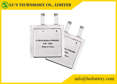 Batteries limno2 flexibles adaptées aux besoins du client de série ultra mince des cellules CP de la batterie au lithium 3.0v