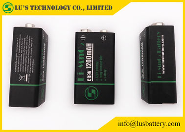 Batterie en aluminium 9v 1200mah CR9V P U9VL JP de 3S1P LiMnO2 pour des systèmes de mesure