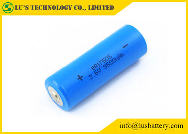 Batteries au lithium de la batterie 3.6V 3400mah de chlorure de thionyle du lithium ER17505 ER17500 batteries 3.6v de la taille un lisocl2