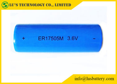 ER17505M un matériel de la batterie 3.6V 2800mah Lisocl2 de chlorure de thionyle de lithium de taille