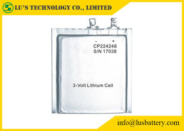Cellule mince de la batterie au lithium CP224248 3.0V 850 MAH Ultra Slim Battery 3v
