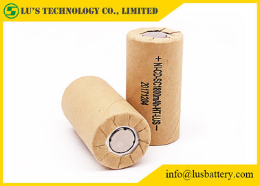 Ni-Cd SC1800mah batteries rechargeables de 1,2 volts pour des paquets de batterie/jouets à télécommande