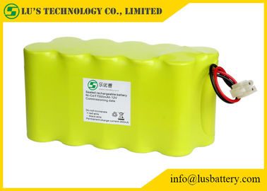 Paquet de batterie cadmium-nickel de F7000mah NICD 12V pour la torche de LED/lumière d'exploitation