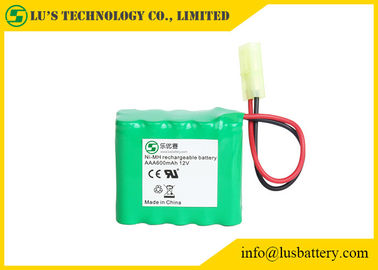600mah batterie rechargeable 12v de batteries du paquet 1.2v D.C.A. NIMH de batterie de la capacité D.C.A. NIMH