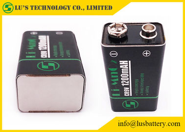 Batterie au lithium primaire de la batterie LiMnO2 non rechargeable de CR9V 1200mah 9 volts