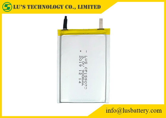 Batterie molle flexible 3V de CP155070 900mah LiMnO2 jetable