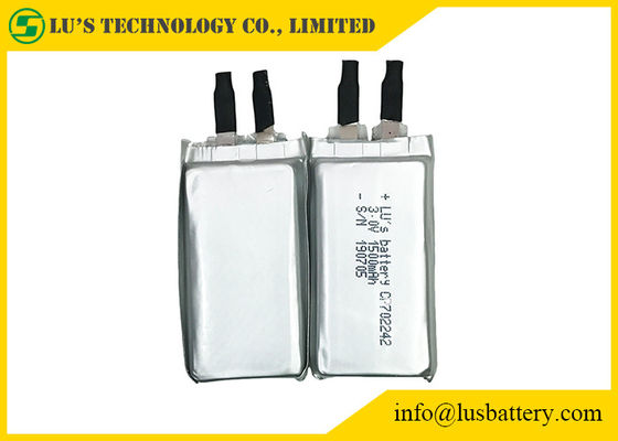 CP702242 batterie ultra mince 3.0v 1500mah pour l'émetteur de rf