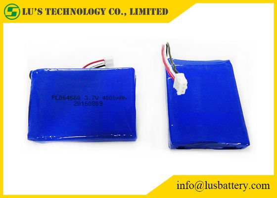 Batterie au lithium de polymère de LP064560 4000mah 3.7v Li Ion Battery 4ah 1S2P