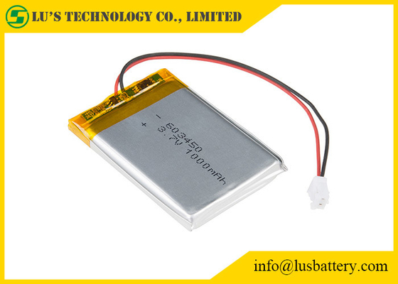 Batteries rechargeables adaptées aux besoins du client LP603450 3.7v 1000mah Limno2 de Lipo de terminaux