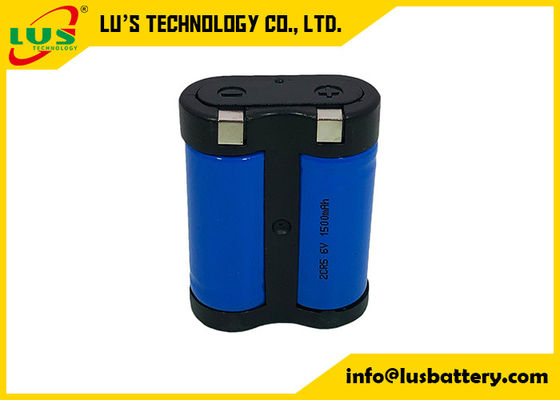 Batterie au lithium de 6,0 volts 2CR5 3V 1500mah EL2CR5BP 6v DL245 batterie de caméra au lithium