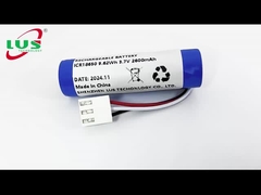 Batterie rechargeable au lithium-ion 18650 1S1P avec PCM