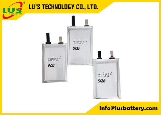 batterie au lithium flexible de 3v 480mah Cp223045 450mah UL de passage de 3 volts