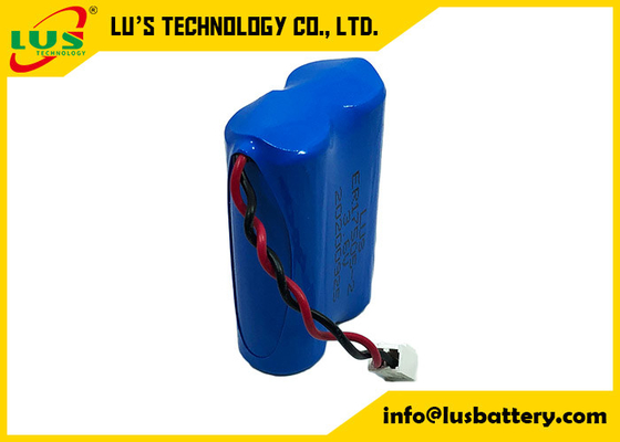Taille de la batterie 6800mah de chlorure de thionyle de lithium d'ER17505 3.6V une batterie au lithium
