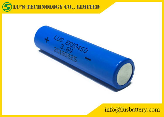 batterie de la batterie ER10450 de chlorure de thionyle de lithium de 700mah 3.6V pour l'ordinateur/horloges