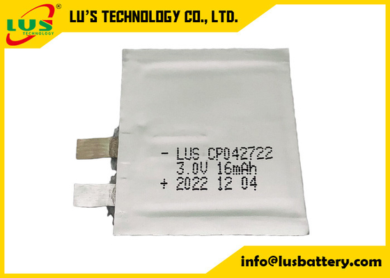 Les cartes à puce Li MnO2 amincissent ultra les batteries au lithium plates de la batterie 042922