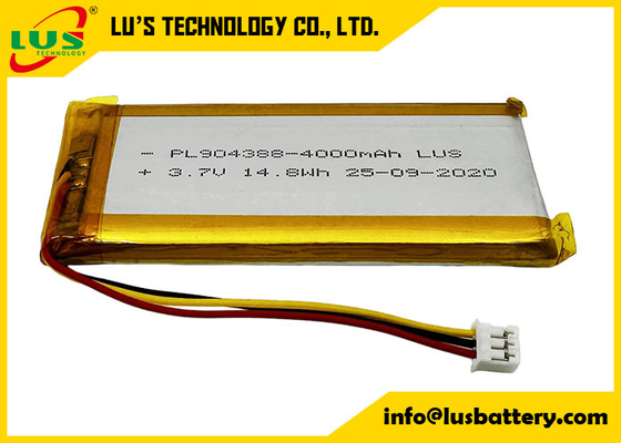 3.7 Volt 4000mAh Batterie rechargeable LP904388 Batterie Li-Ion 4000mAh 3.7V Batterie rechargeable au lithium polymère
