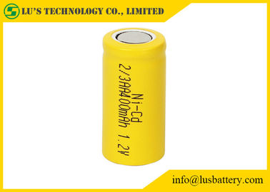 Résistance intérieure Nicd de batterie cadmium-nickel de NI-CD 1.2V 2/3AA 400mah basse