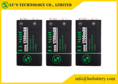 La batterie au lithium de place de CR9V 1200mAh 9v conçoivent des batteries au lithium en fonction du client