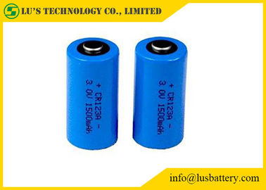 Batterie industrielle de la batterie au lithium de la batterie au lithium de CR123A 3v CR123A 1500mah Limno2