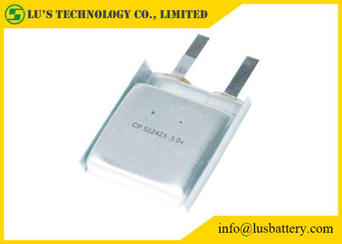 CP502425 amincissent la batterie de la batterie CP502425 de la couche mince de la batterie au lithium 3.0v 550mah