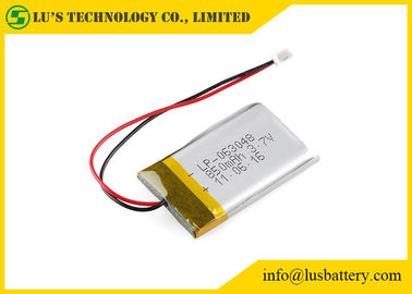 Batterie rechargeable de polymère de lithium de LP063048 850mah 3.7V avec les fils et le connecteur