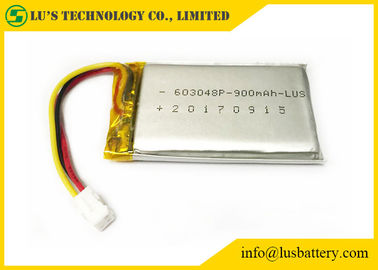 Batterie au lithium rechargeable rechargeable de la batterie 900mah de polymère du lithium LP603048 3.7v LP603048