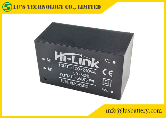 Convertisseur de C.C à C.A. de Hilink 5M05 50-60Hz 100-240Vac 5VDC 5W