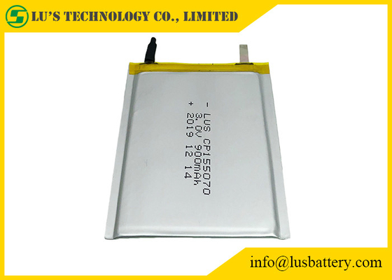 batterie non rechargeable CP155070 de 3.0v 900mah pour le panneau de carte PCB