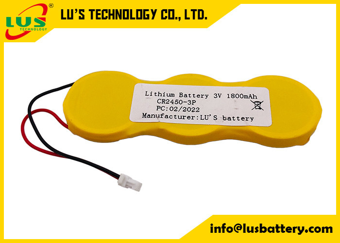 Paquet CR2477 de batterie de cellules de bouton du paquet 3000mah de batterie de cellules de pièce de monnaie batterie au lithium de 3,0 volts