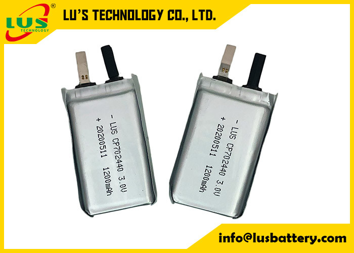 Volt ultra mince doux CP702440 de la batterie 1500mah 3 pour les systèmes de piste électroniques de disque
