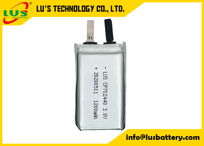 Volt ultra mince doux CP702440 de la batterie 1500mah 3 pour les systèmes de piste électroniques de disque