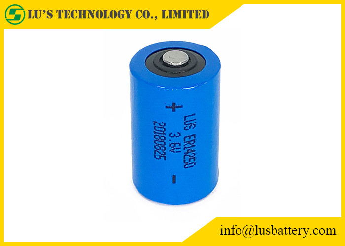 Paquet non rechargeable de batterie de la taille 1200mAh Lisocl2 de la batterie au lithium ER14250 3,6 V 1/2 aa