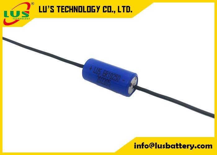 Batterie de chlorure de thionyle de lithium d'ER10250 1/2 D.C.A. avec des bornes 3,6 V ou avec des terminaux axiaux