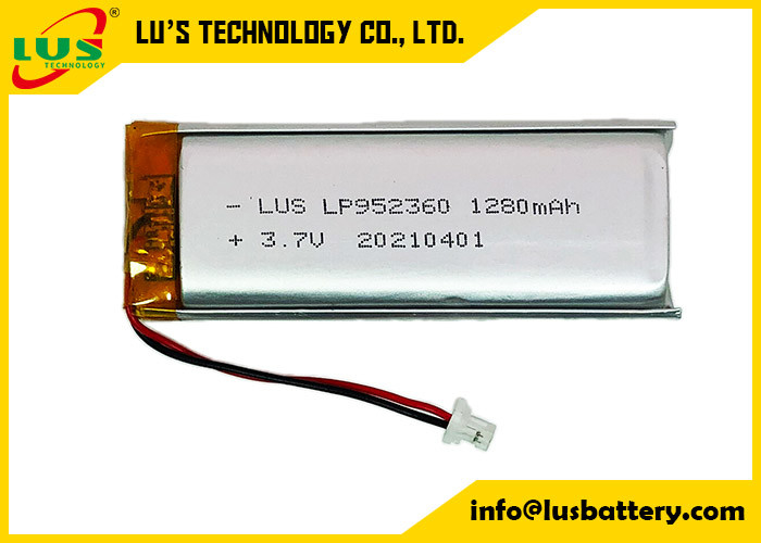 Batteries minces superbes de la batterie au lithium de polymère PL952360 3.7V Liion pour le projecteur intelligent