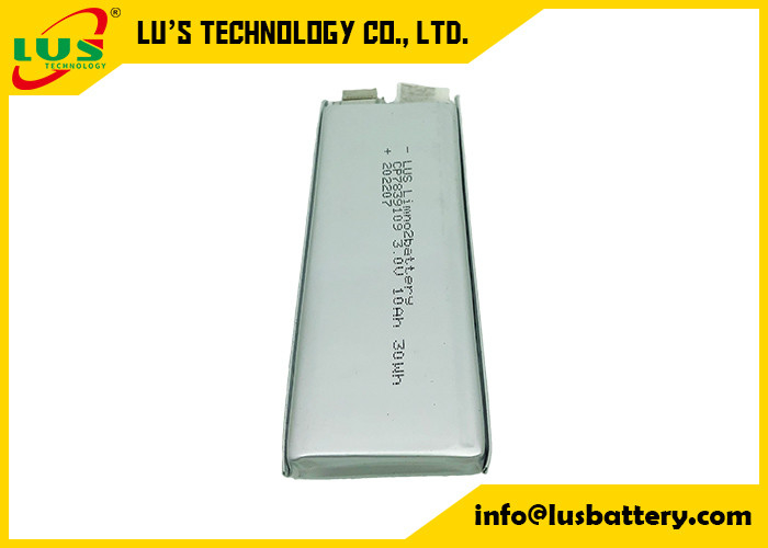 Batterie au lithium plate ultra mince des cellules 10ah CP8040112 de CP7839109 3.0V pour la surveillance de logistique