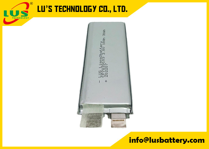 Batterie au lithium plate ultra mince des cellules 10ah CP8040112 de CP7839109 3.0V pour la surveillance de logistique