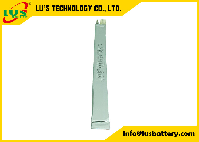 Batterie plate de la batterie 3v 480mah Li MnO2 de CP2012120 Lipo pour l'étagère électronique Lables