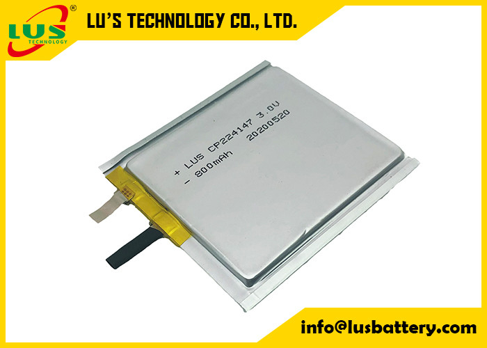 les batteries de 800mah 3.0V Li MnO2 mince ultra la couche CP224147 CP224248 CP244550 CP254550 CP244649