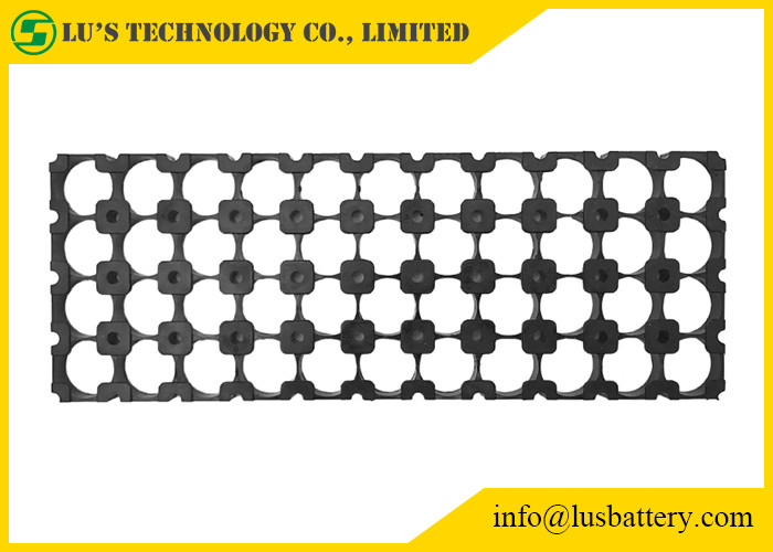 Support de batterie en plastique de cadre d'entretoise de la batterie 4*11 pour 18650/32650/21700/26650