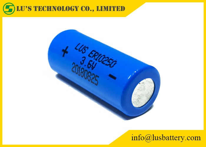 Demi batterie des cellules 3.6v ER10250 de chlorure de thionyle de lithium de D.C.A. pour les systèmes d'alarme sans fil