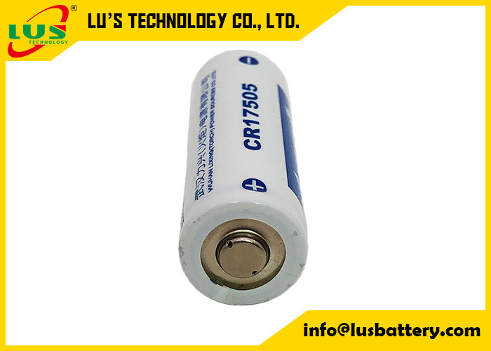 type de 3V A batterie du lithium Mno2 de la batterie 2500mAh de CR17505 pour le PLC de secours de mémoire