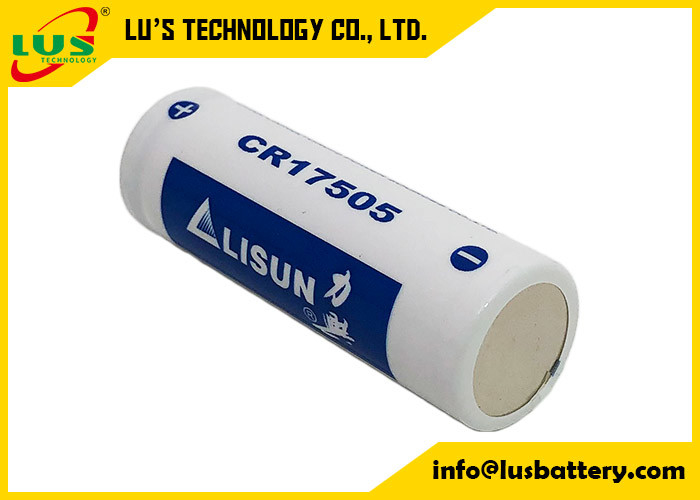 type de 3V A batterie du lithium Mno2 de la batterie 2500mAh de CR17505 pour le PLC de secours de mémoire