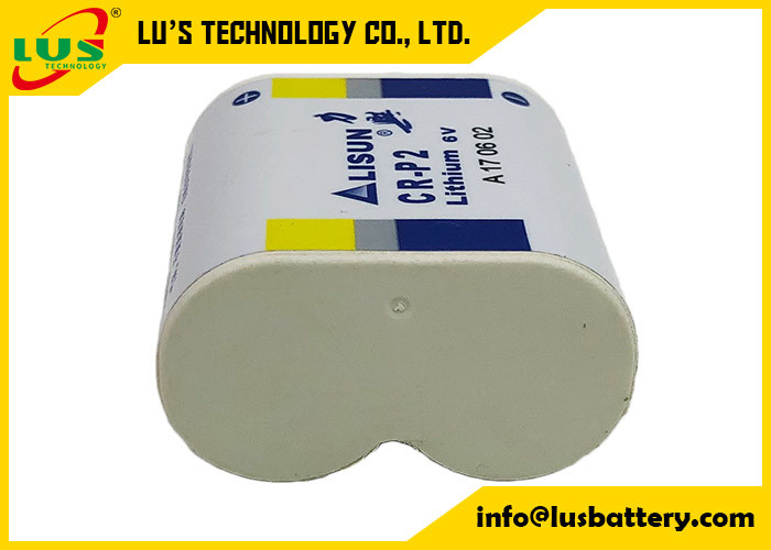Batterie 1500mah de caméra de lithium du CR P2 6V de puissance de photo de CR-P2PA/1B durable