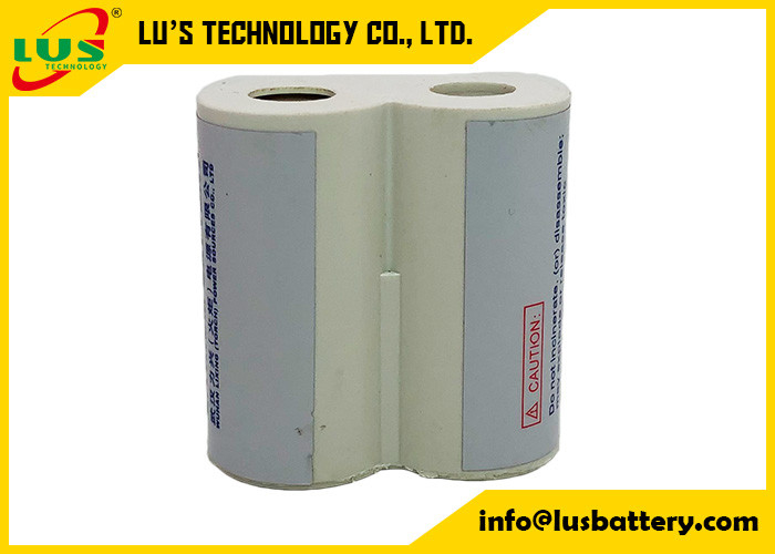 Batterie 1500mah de caméra de lithium du CR P2 6V de puissance de photo de CR-P2PA/1B durable