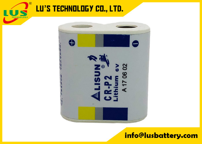 Batterie 1500mah de caméra de lithium du CR P2 6V de puissance de photo de CR-P2PA/1B durable